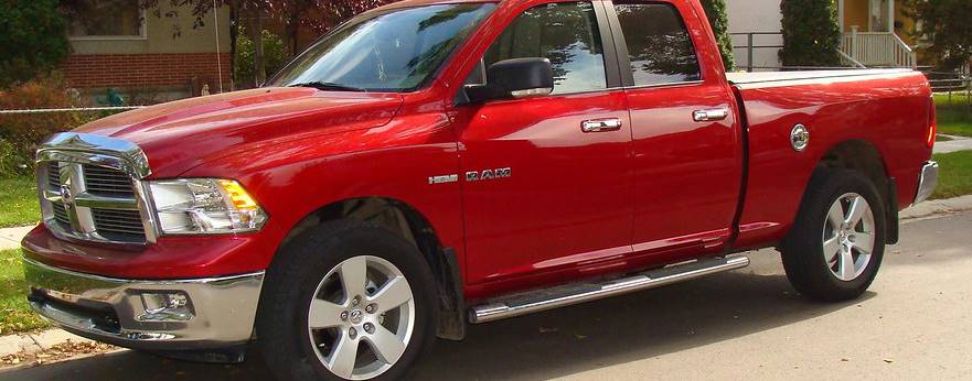 Red Dodge Ram