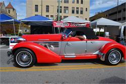 Elegant Two-toned 1936 Auburn Boattail Speedster Replicar